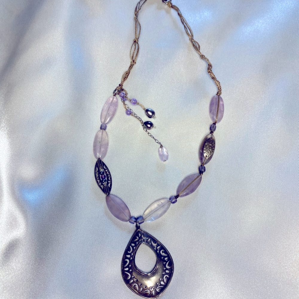Silpada lavender necklace